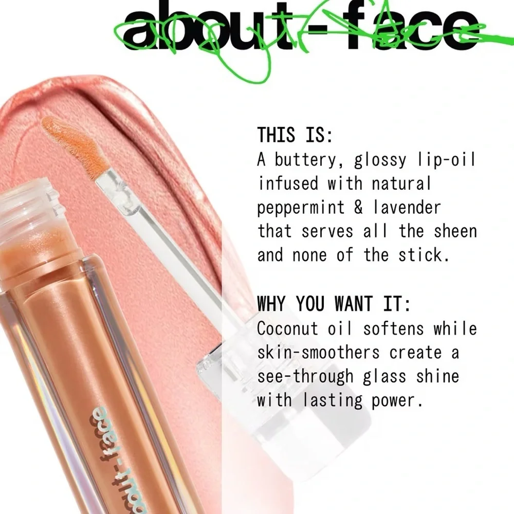 About-Face Double Clutch Light Lock Lipgloss